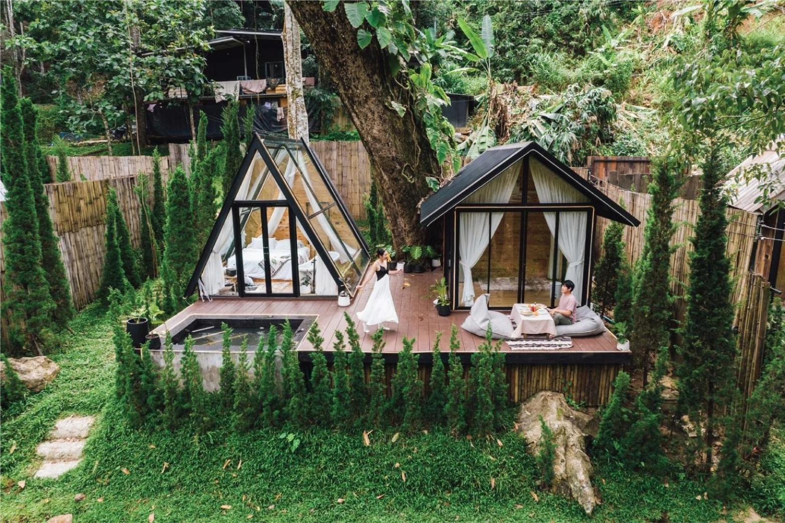 Hotel Morning Star Glamping Ban Pok Nai Exterior foto