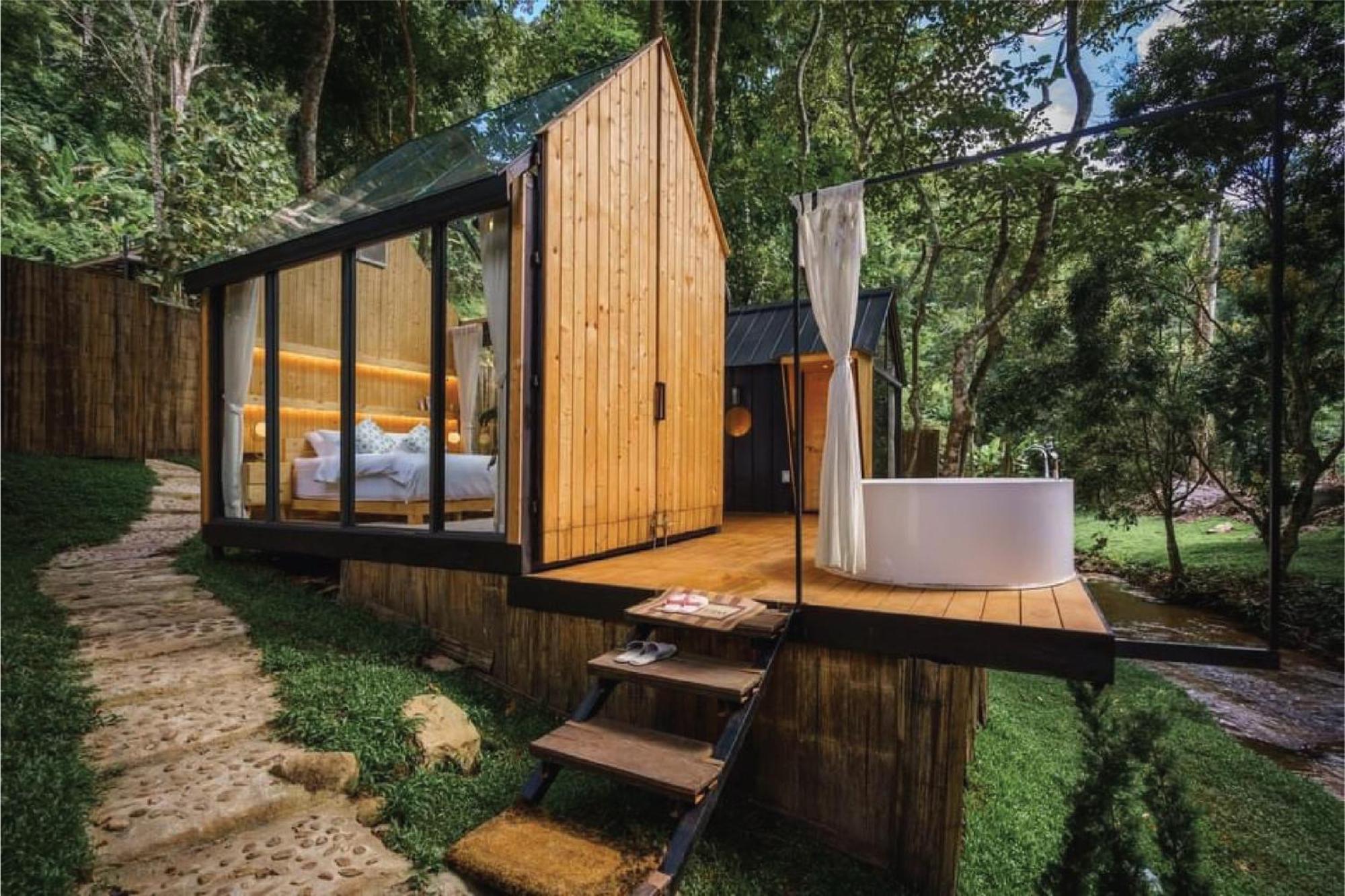 Hotel Morning Star Glamping Ban Pok Nai Exterior foto