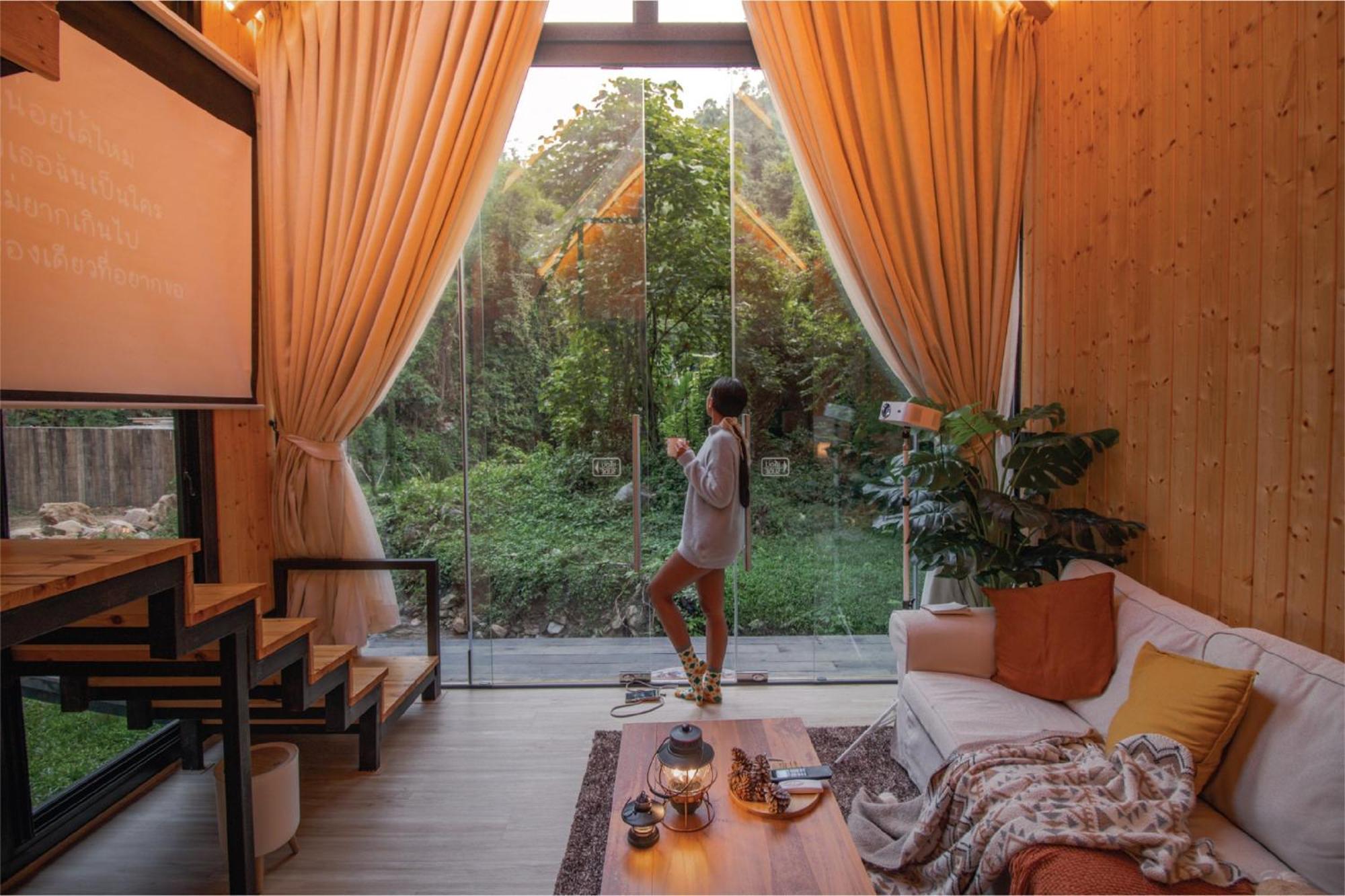 Hotel Morning Star Glamping Ban Pok Nai Exterior foto